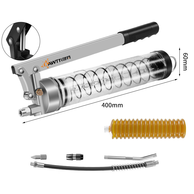 【 Dual-purpose 】 Reinforced single-piston transparent tube