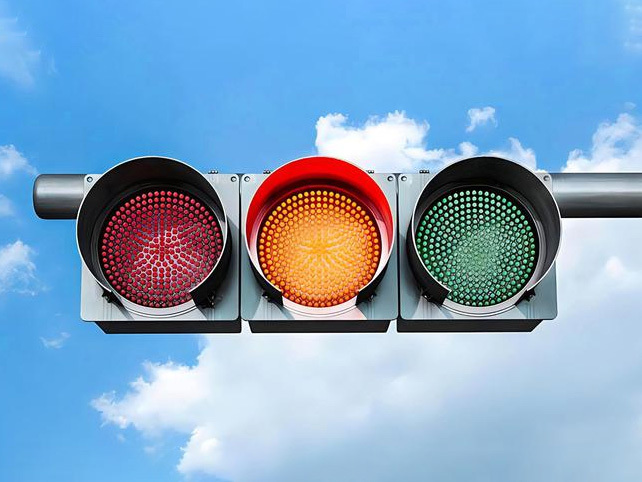How many common traffic lights are there