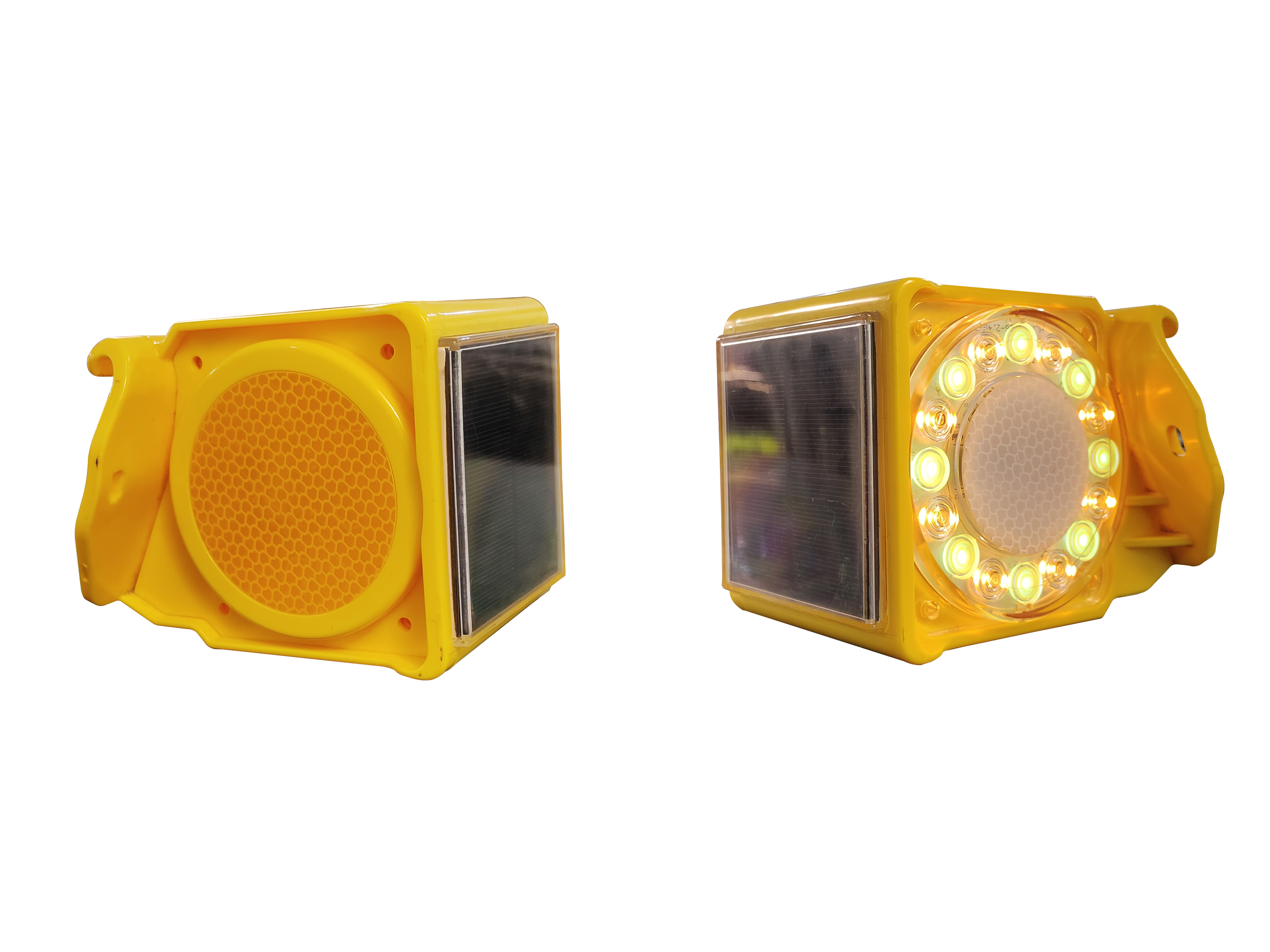 Solar lane guidance light