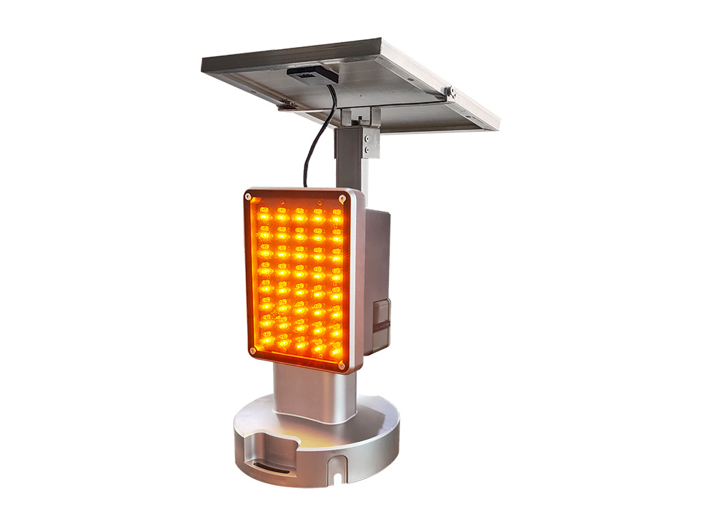 Intelligent Solar Warning light