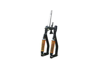 European and American style single arm collision and shock absorption