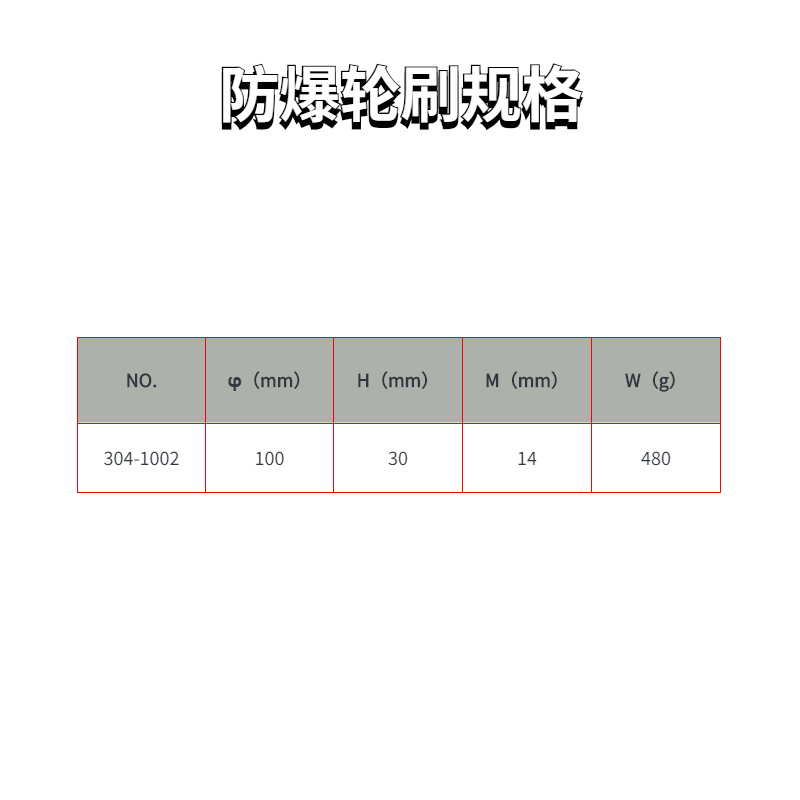 防爆輪刷規(guī)格
