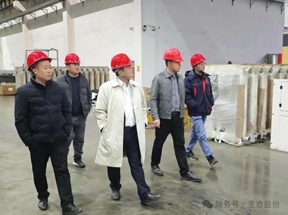 台湾同胞莅临圣奇科技与康沃控股，共鉴船舶电力及新能源动力制造风采