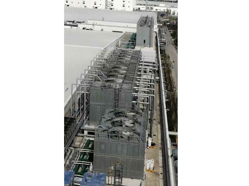 闭式横流全钢冷却塔