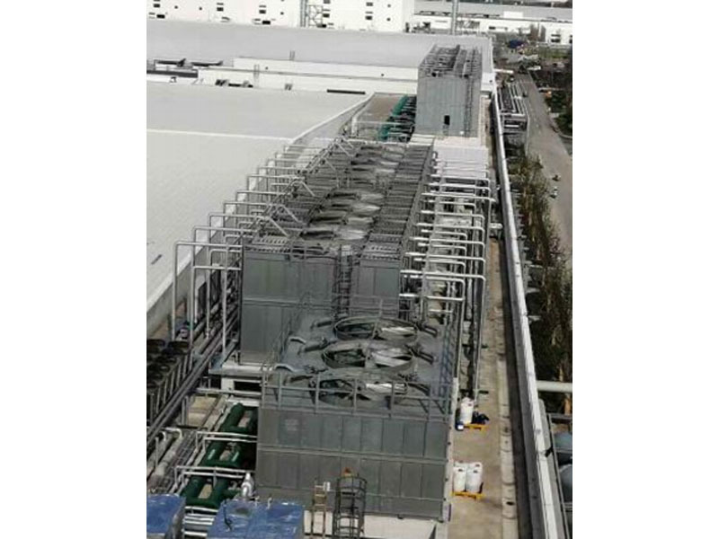 闭式横流全钢冷却塔