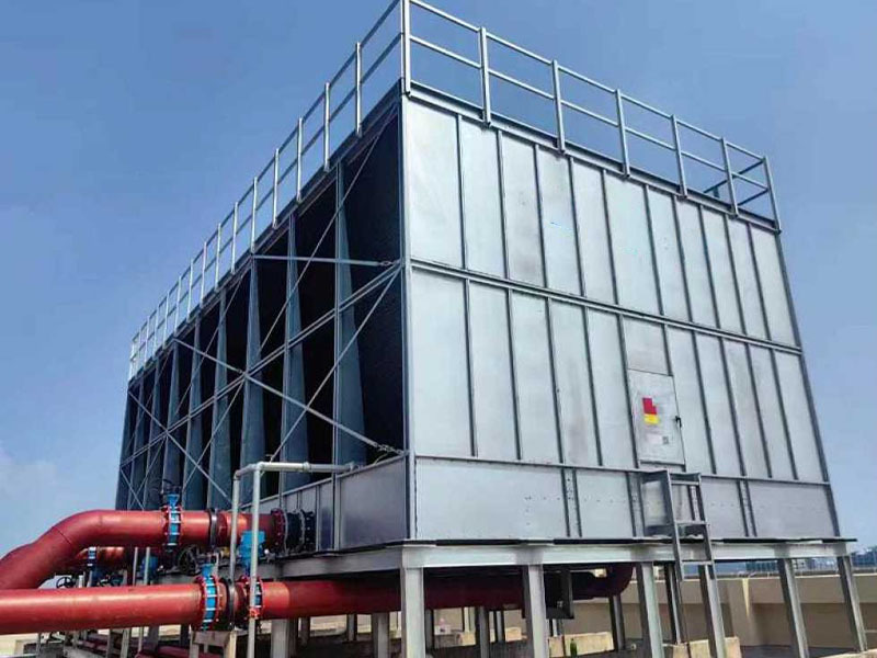 开式横流全钢冷却塔