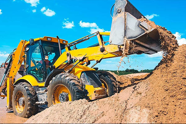 Excavator engine