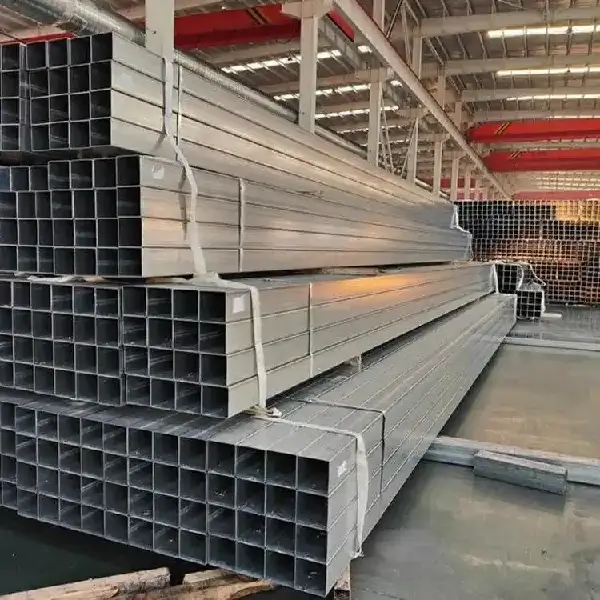 Galvanized square seamless pipe