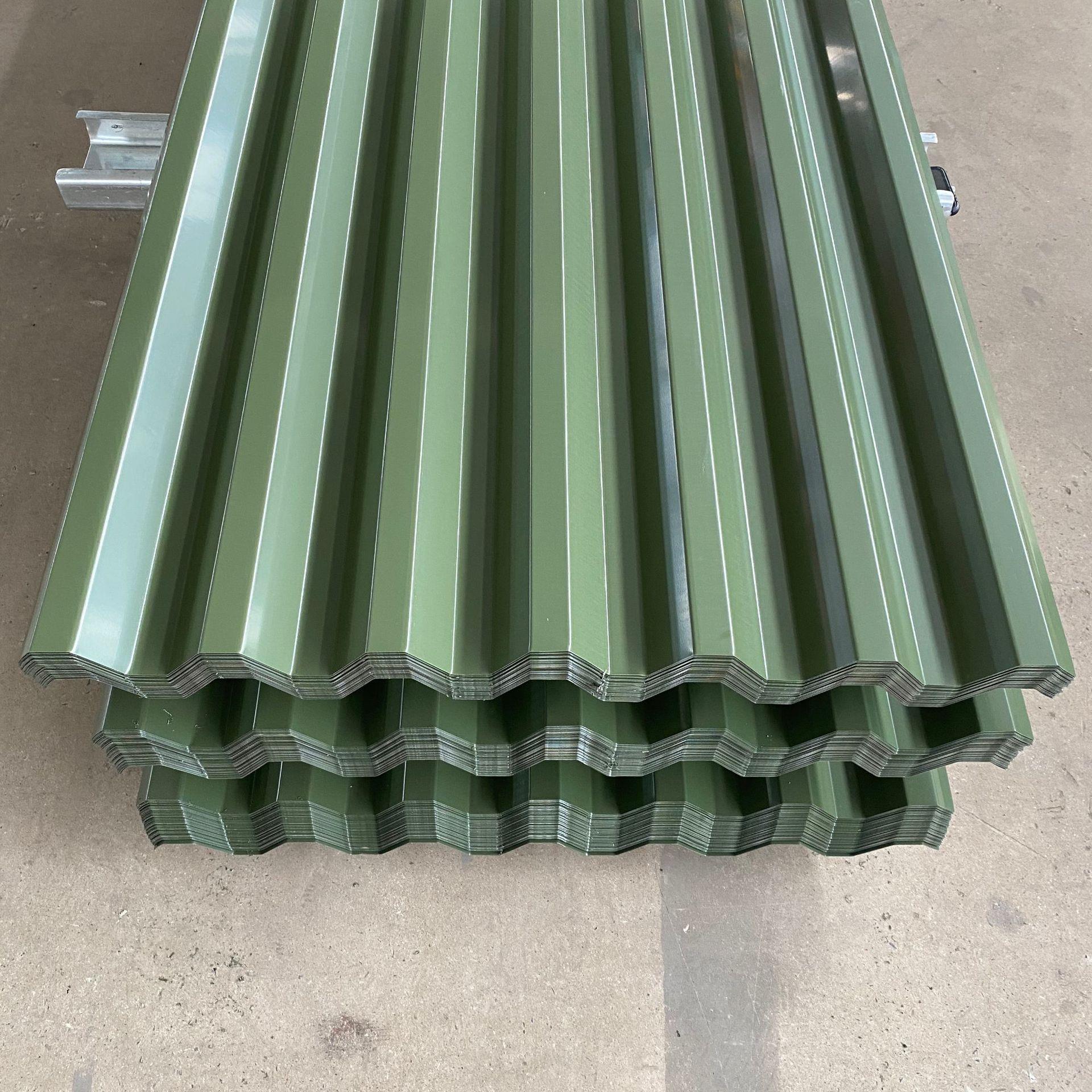 Corrugated color roof