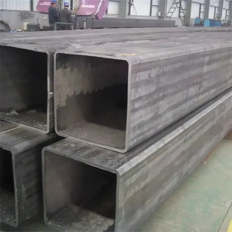 Black square tube