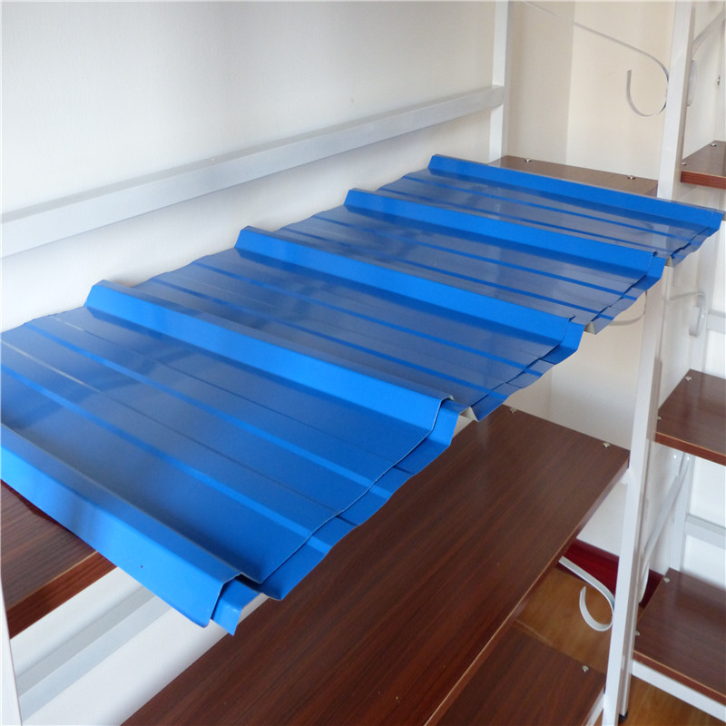 Corrugated color roof