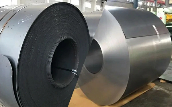 Temperature difference of over 1,000 degrees: Hot rolling and cold rolling