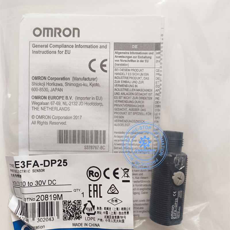 OMRON Photoelectric switch E3FA-DP25, Large inventory, Brand New Original