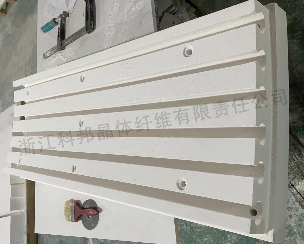 掛絲爐膛，掛絲板