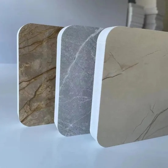 PVC co-extruded board