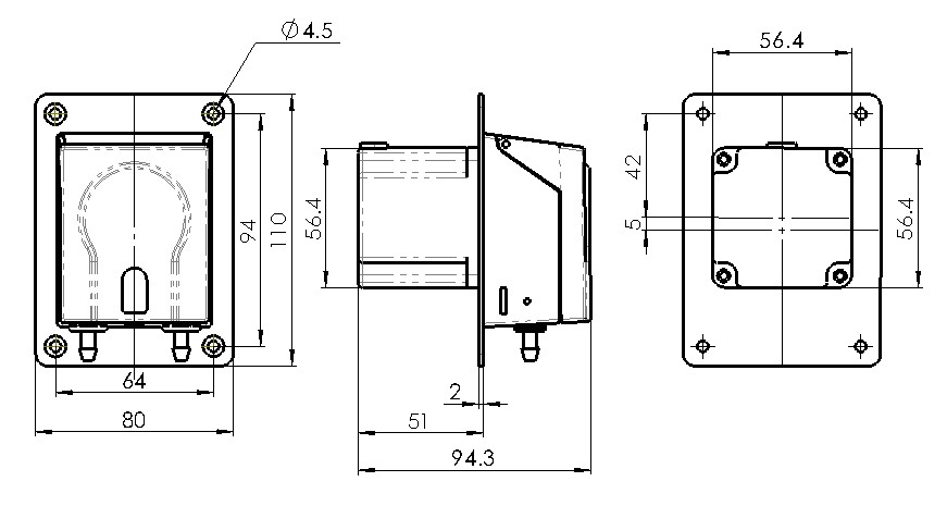  S100-1B+TH15 Installation Diagram 