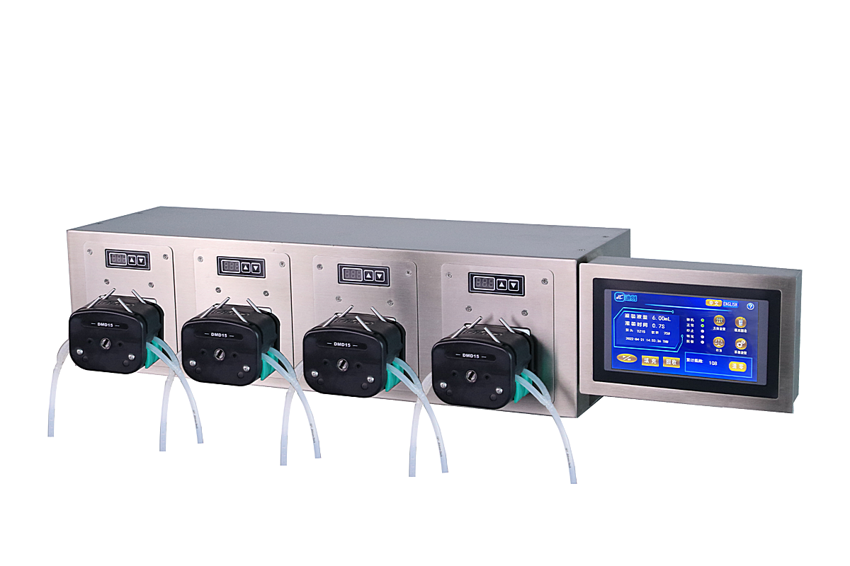 GR4-1BD+DMD15 peristaltic pump intelligent filling system
