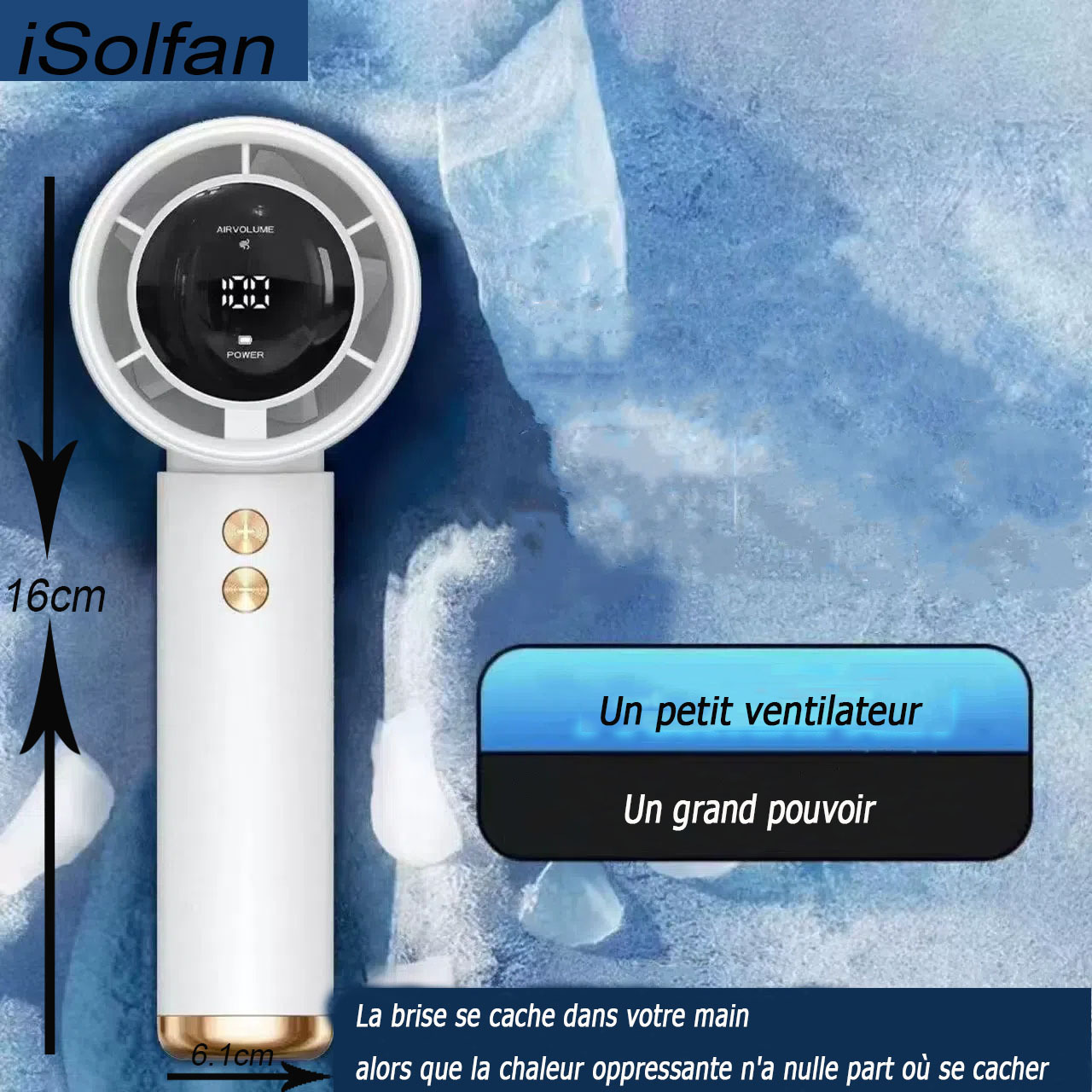 Ventilateur portatif à vitesse variable pour l'exportation et le commerce extérieur transfrontalier