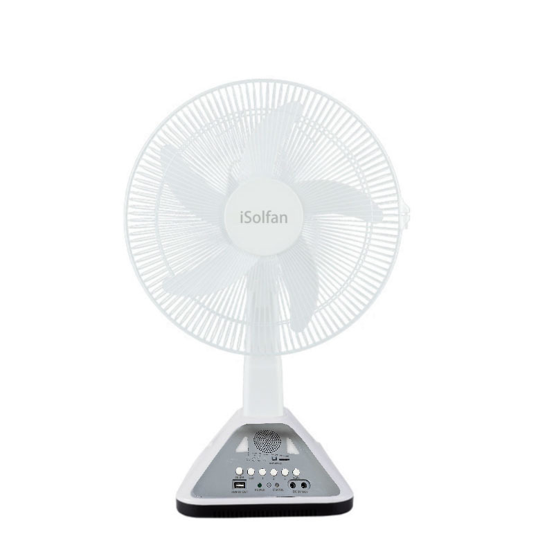 L316 16 inch Rechargeable Solar Table Fan