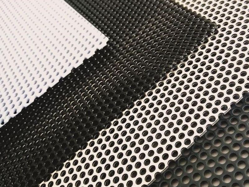 Perforated metal sheet