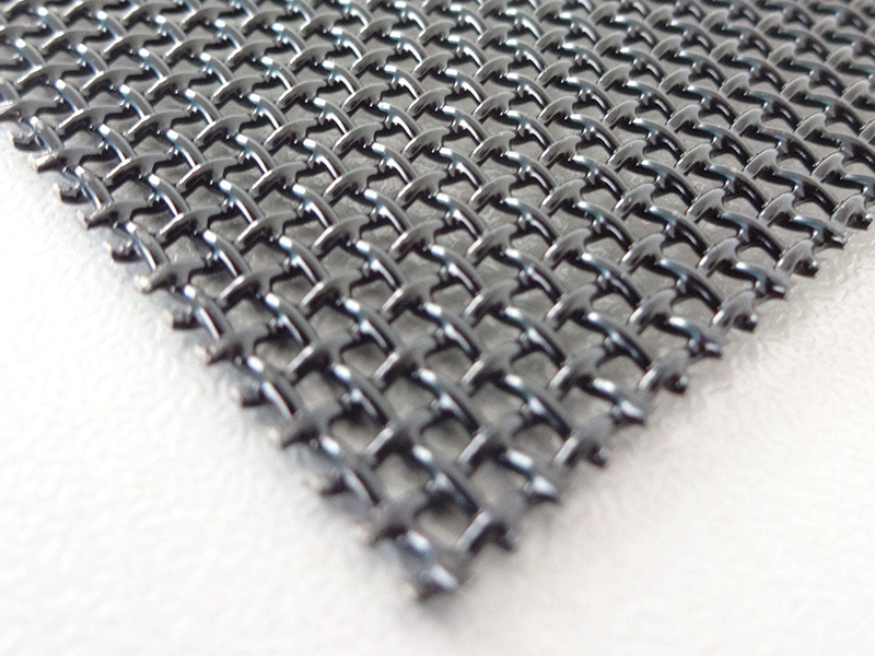 Stainless steel crimped wire mesh