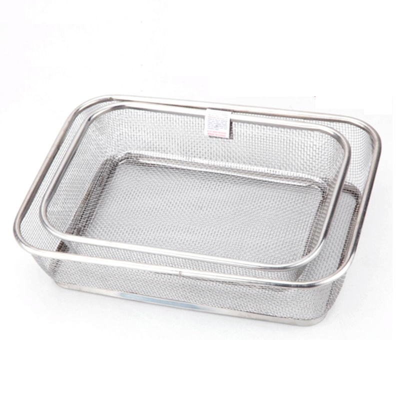 Stainless steel mesh basket
