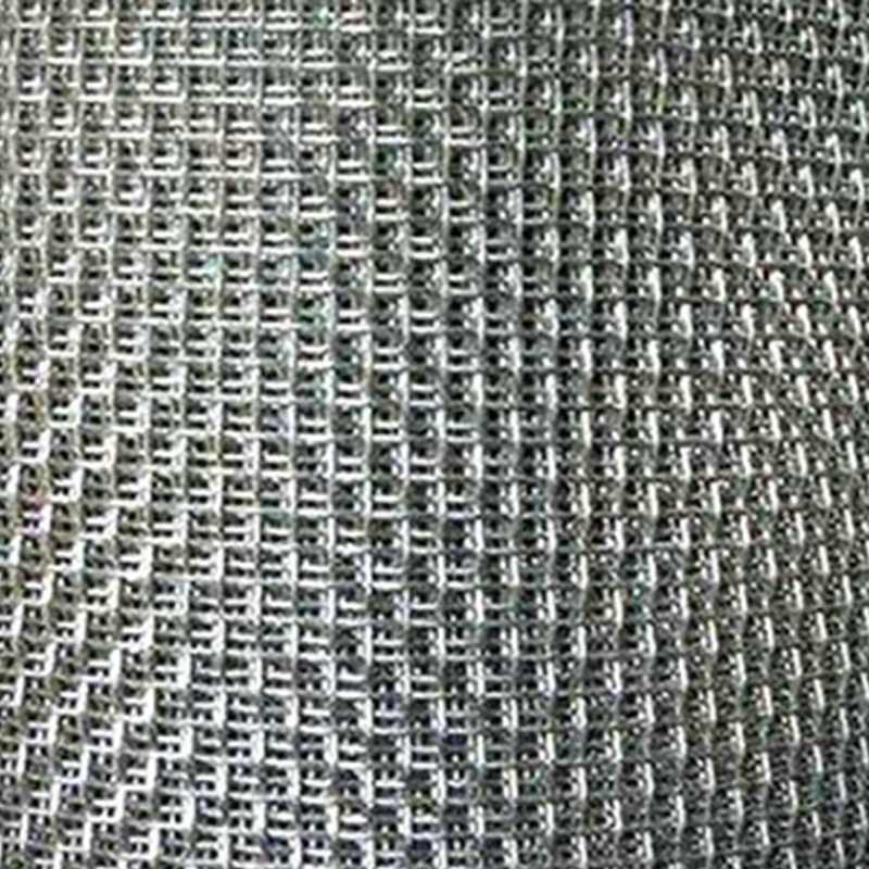 Stainless steel crimped wire mesh woven screen