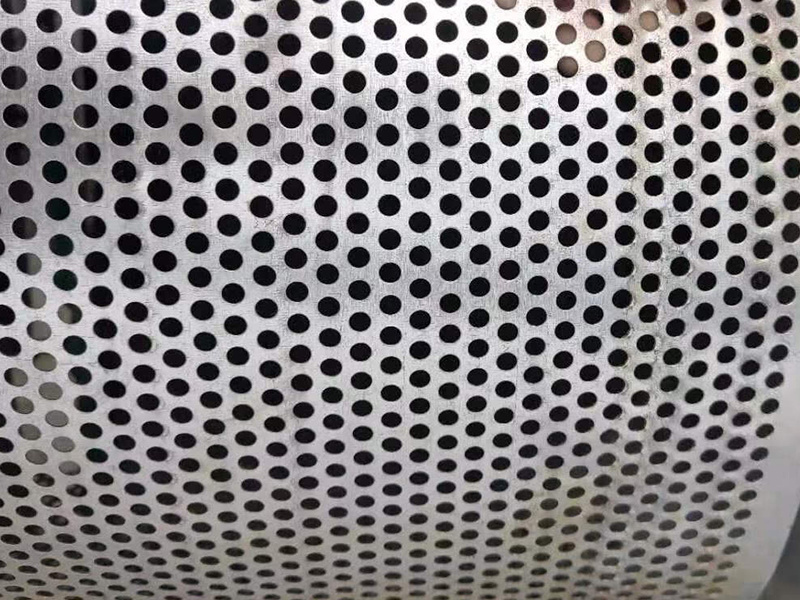 Perforated metal mesh