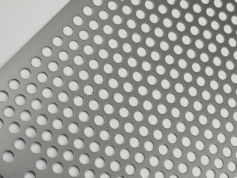 Perforated metal sheet
