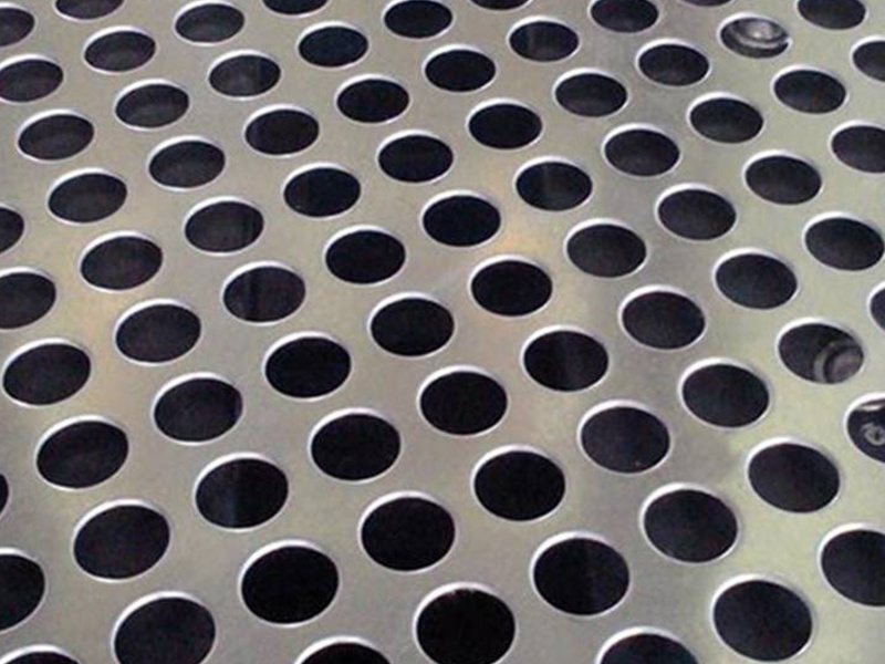 Perforated metal sheet