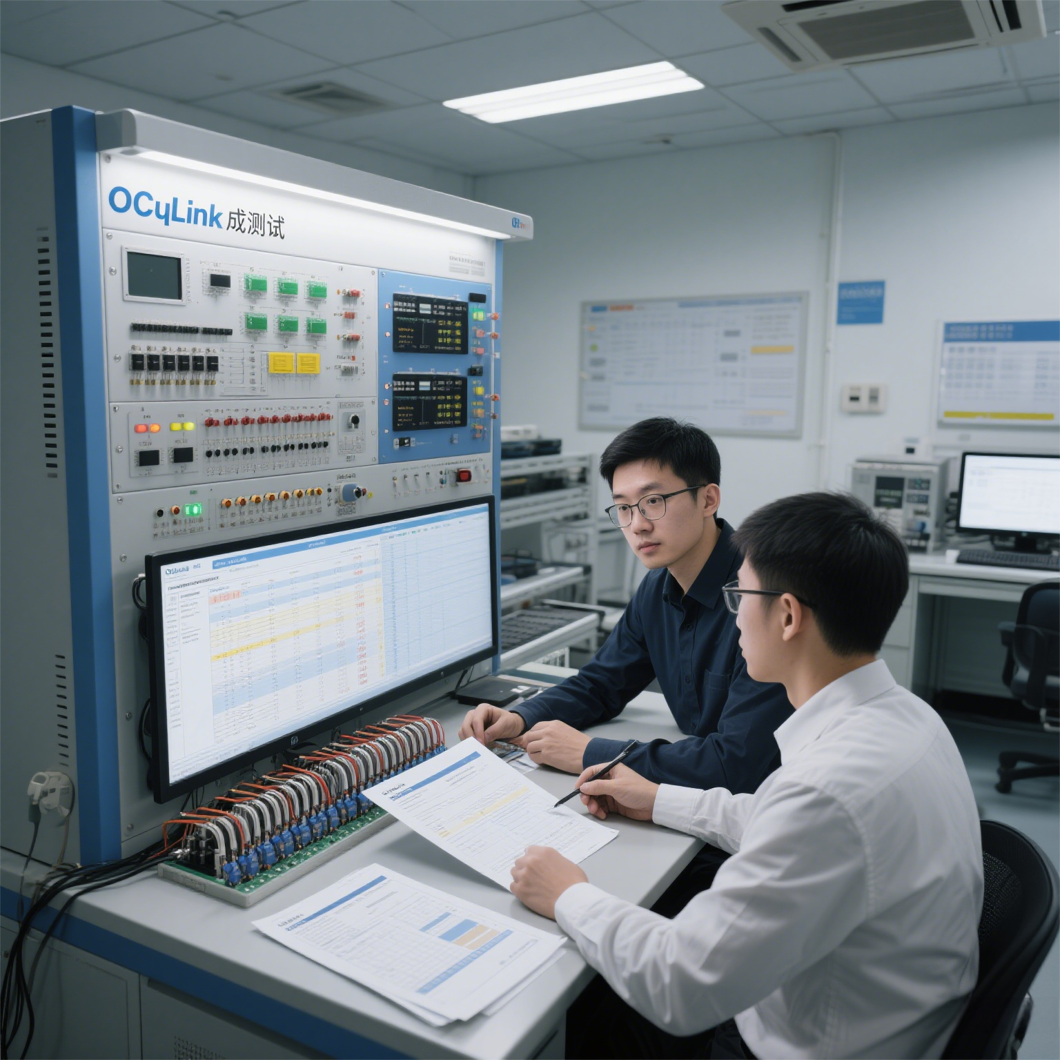 OCuLink成品线测试系統 OCuLink成品线测试系統
