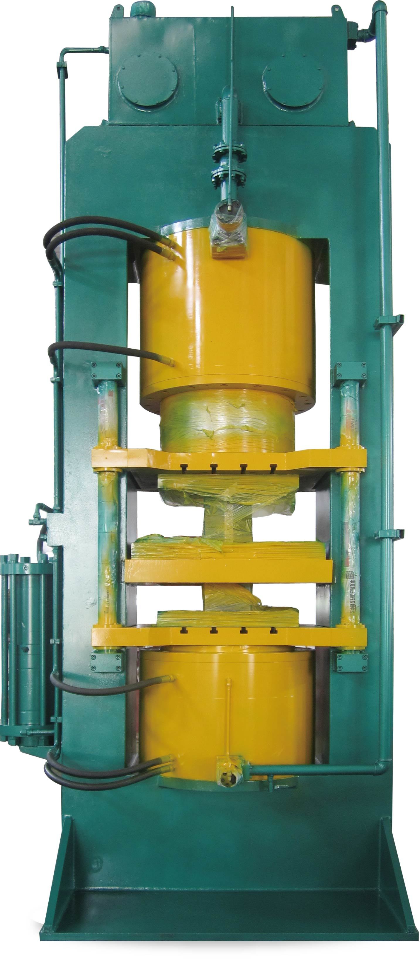 Two-way ceramic bulletproof plate hydraulic press