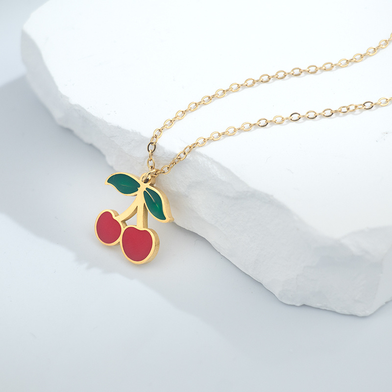 Cherry necklace