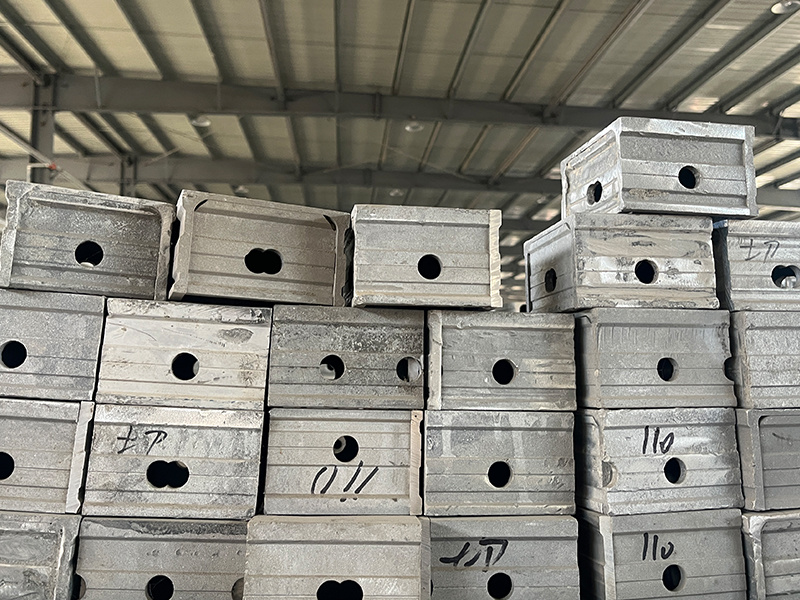 Construction process of aluminum formwork
