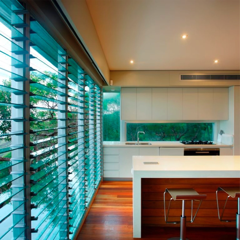 Glass Louvers
