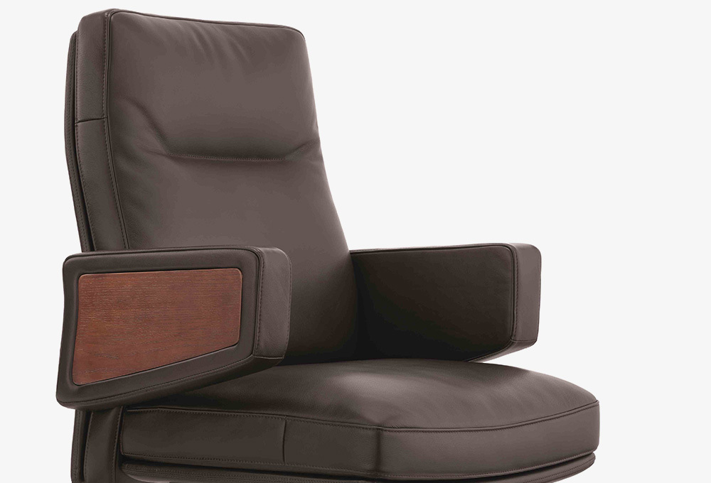 Sillón de cuero