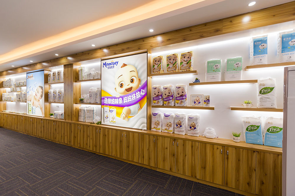 Sample room display