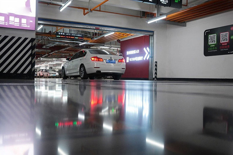 Epoxy floor paint for underground garage