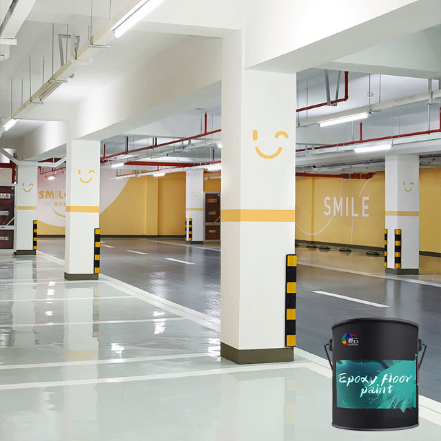 Huayun Factory Garage Floor Paint Epoxy Floor Coating