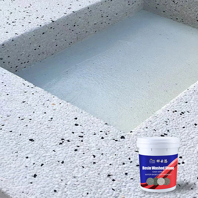 Мытый каменный раствор