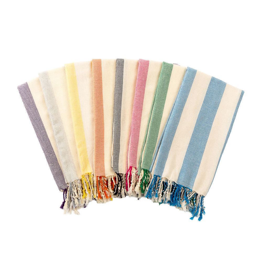 High Quick Dry Cotton Beach Towel Oversized Striped Logo Soft Printed Sports Fabric Swim Gym Use Includes Bag Travel Beach