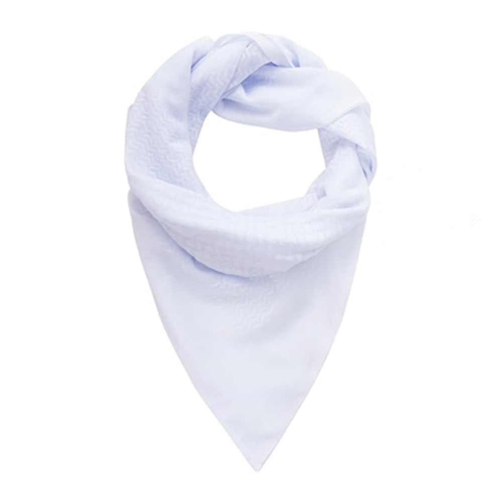 Wholesale Polyester Shemagh White Shemagh Yashmagh Premium Luxury Arab Dubai Men Keffiyeh Head Scarf