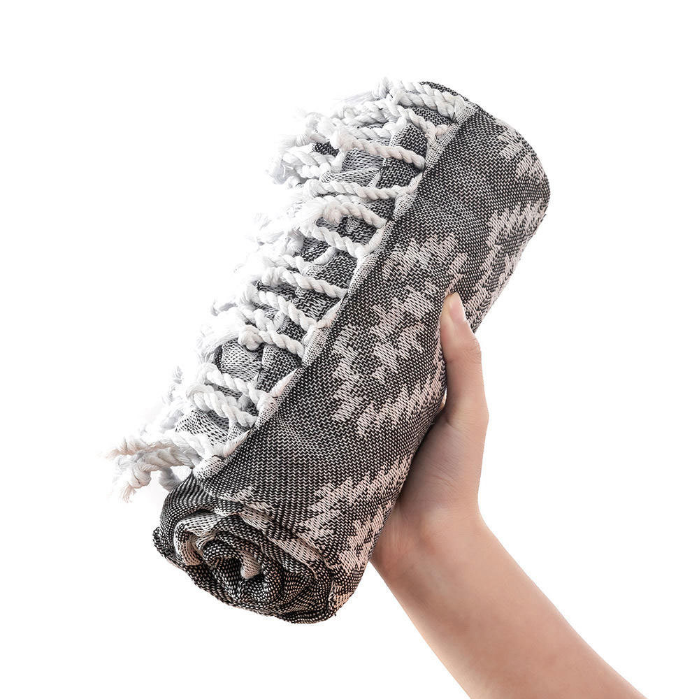 Cotton Boho Woven Extra Large Beach Towel Sand Proof Blanket Free Giant Thick Quilt Huge Towel Throw for Bath Inspired