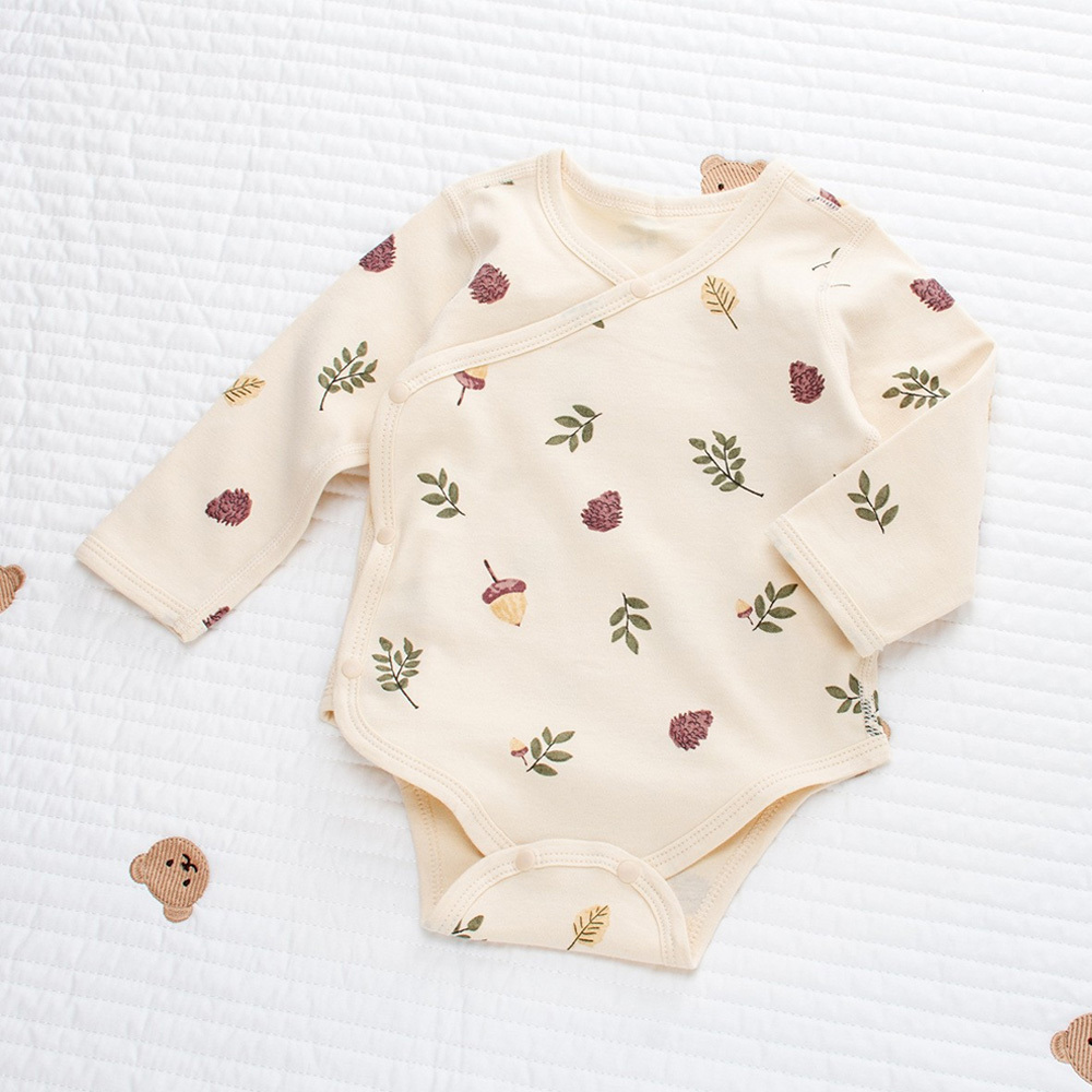 Acorns 100% cotton long sleeve one piece