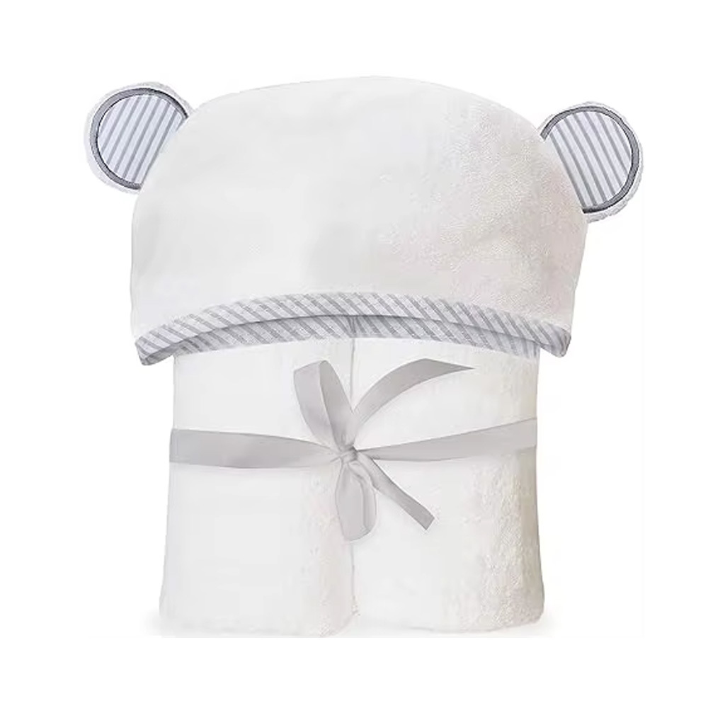Hooded Baby Towel Ultra Soft Hooded Bath Towels With Ears for Babies