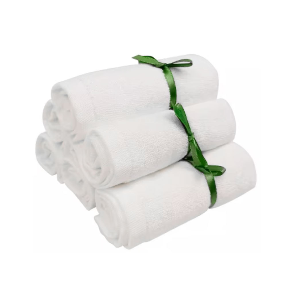 High Quality Soft Baby Wash Cloth Organic Cotton  Face Towel  Fast Drying, Extra Absorbent, Terry Cotton Washcloths