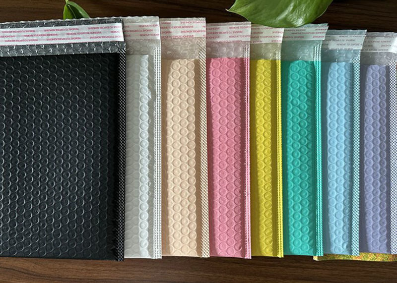 Polyethylene bubble bags