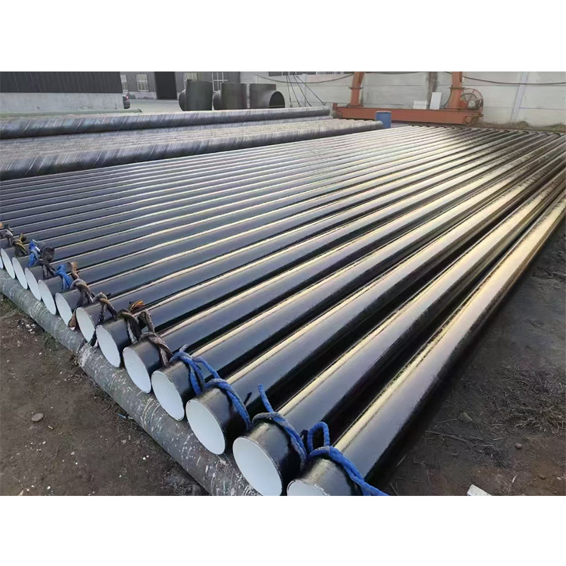 Tubería de acero pintada