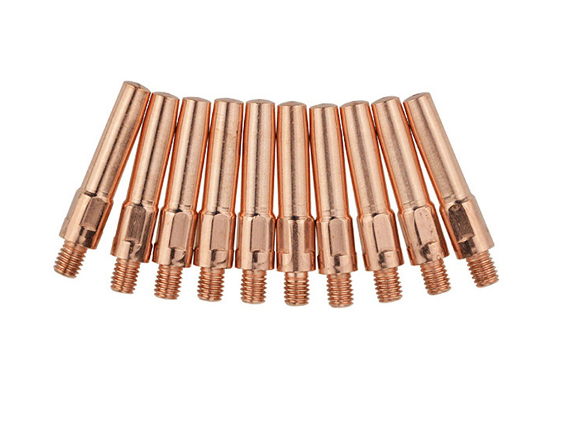 Current contact nozzle