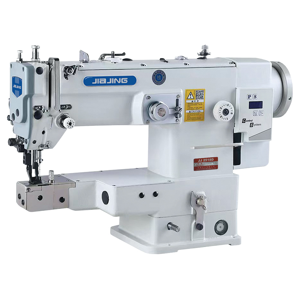 Upper/lower feed lockstitch zigzag sewing machine